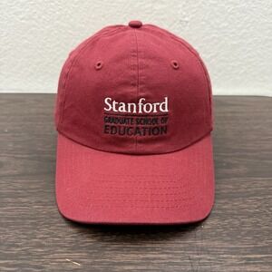 Stanford Hat Cap Strapback Red Women's Ladys Fit Graduate School Of Education